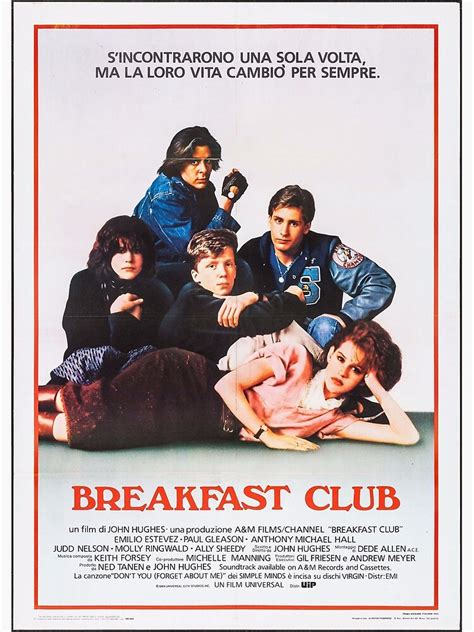 Iconic movie posters best movie posters art poster drawing movie posters book illustration your place to buy and sell all things handmade. "Vintage Breakfast Club Poster" Poster by tele-vision ...