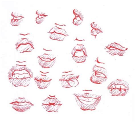 Dragoart is definitely a site that has more than. Lips. by Tagzii on deviantART | Lips drawing, Smile ...