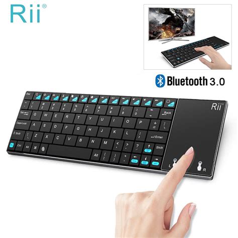 Rii Rt Mwk12 Mini Touchpad Keyboard With Bluetooth 30 Connection Makes