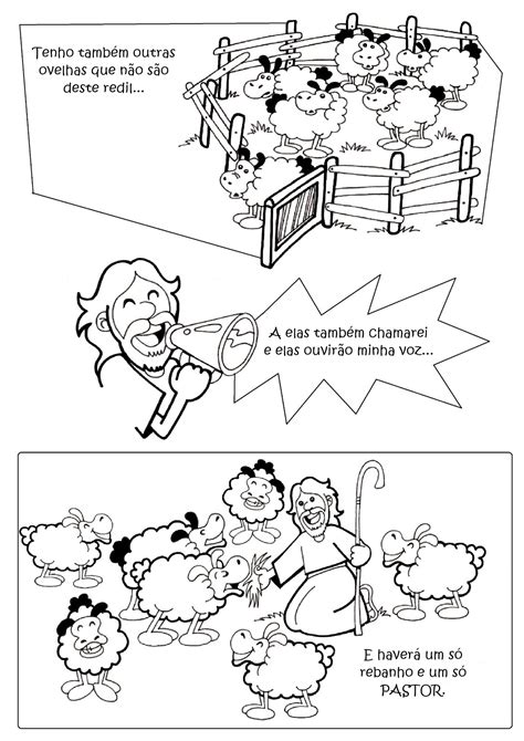 Historia Do Bom Pastor Para Imprimir