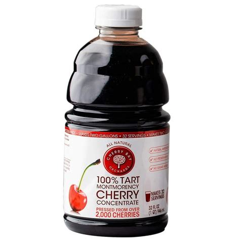 Cherry Bay Orchards Tart Cherry Concentrate Natural Juice To Promote