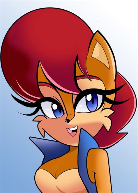 Sally Acorn Sth Персонажи Sth Art Sonic соник