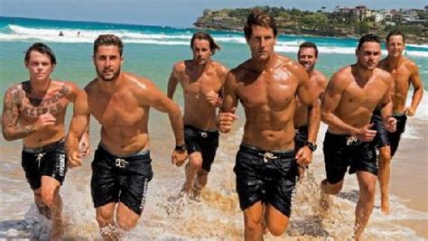 bondi rescue stars bare bronzed bods for 2016 charity calendar media man int