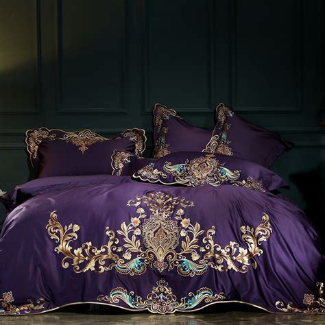 1000tc Egyptian Cotton Bed Sheet Set Duvet Cover Luxury Oriental