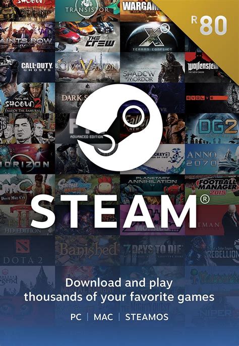 Check spelling or type a new query. Steam Wallet: R80 Top Up Voucher Digital Code | Buy from ...