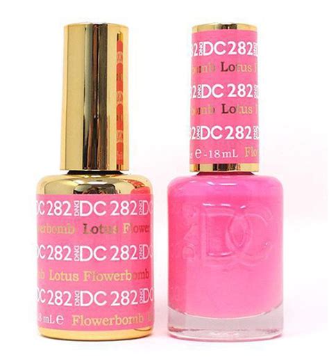 DND Matching Color Soak Off Gel DC Collection DC282 LOTUS