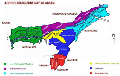 Map Of Agro Climatic Zones Of Assam Download Scientific