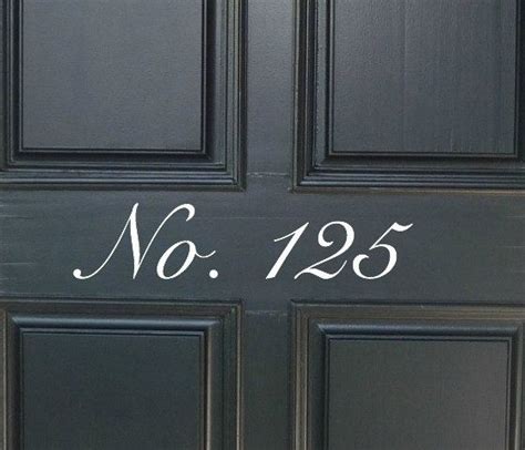 *during checkout please leave the number and street address you want in the message to seller box. House Numbers Front Door Decal Mailbox Numbers by ...