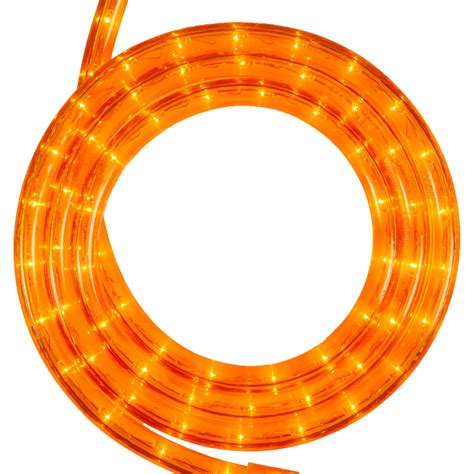 18 Orange Rope Light 2 Wire 12 120 Volt Yard Envy
