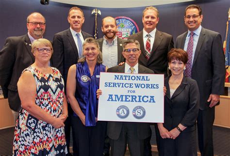 Board Of Supervisors Issues Proclamation Recognizing National Service