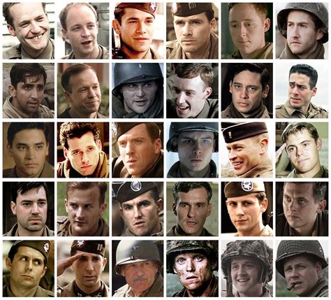 picture click characters from hbo s band of brothers quiz by somms