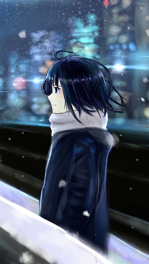 Anime Girl Rain Wallpaper Alone Girl In Rain Images
