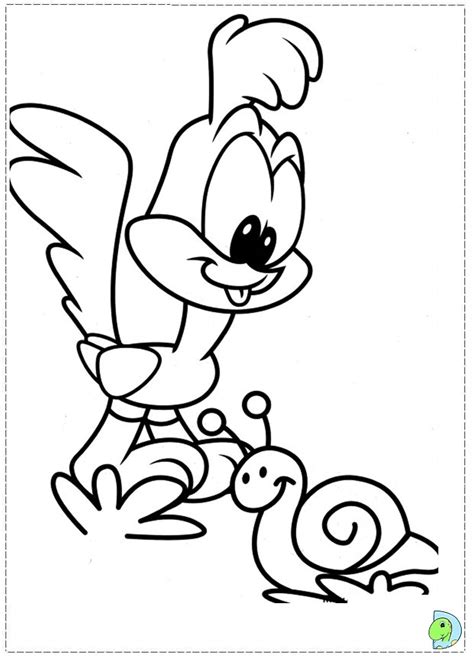 Looney tunes tweety bird s printablecabd. Baby Looney Tunes Coloring page- DinoKids.org