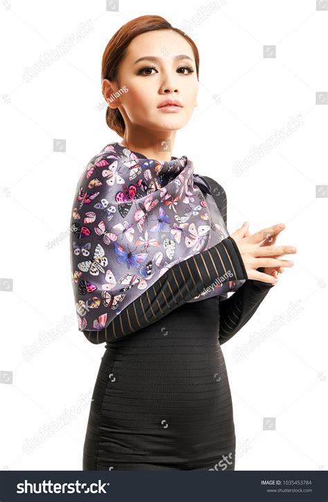 Portrait Chinese Aristocratic Girl Photo Shoot Stock Photo 1035453784
