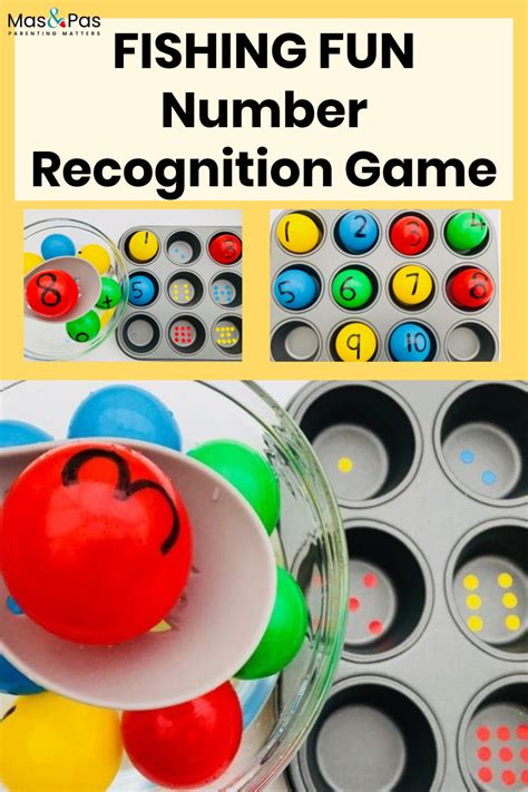 Fishing Fun Number Recognition Game Number Recognition Games