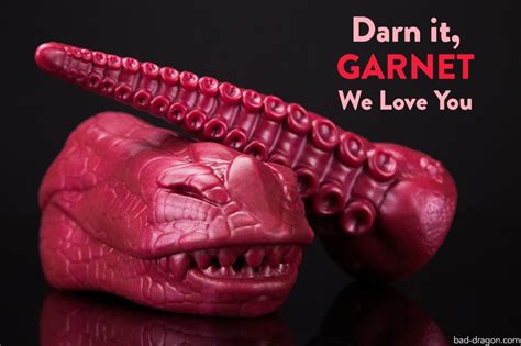 bad dragon news on twitter all month long get january s birthstone color garnet as a special