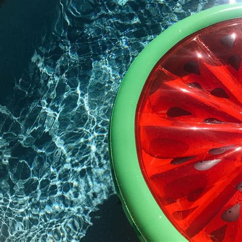 Insta Utterlymelanie 🍓 Watermelon Pool Party Summer Aesthetic