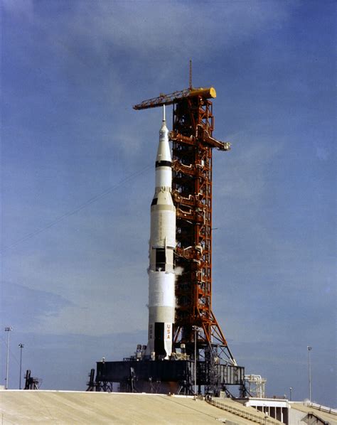 Esa Apollo 11 Saturn V On Launch Pad