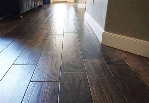 Sears has a great selection of ceramic tile flooring. Wood-look tile flooring reviews - pros and cons, brands ...