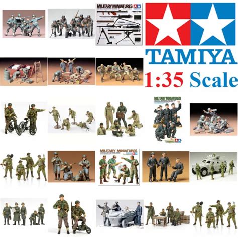 Tamiya Plastic Model Figure Kit Military Miniatures Multiple