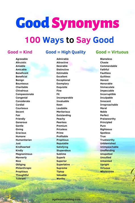 1000 Positive Words To Write The Life You Want Writing Words Good