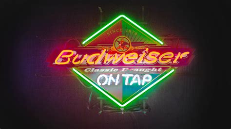Budweiser On Tap Neon Sign For Sale At The Eddie Vannoy Collection 2020