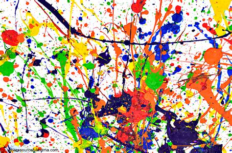 Jackson Pollock Inspired Art Project Pollock Art Abstract Art
