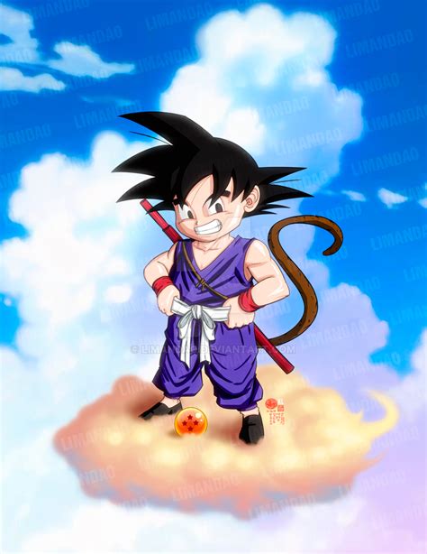 Makafushigi Adventure Kid Goku By Limandao On Deviantart