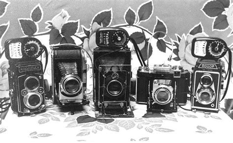 Five Cameras Used By Photographers In The 1950s