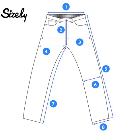 How To Measure Jeans Before We Start With The Measuring Lay By