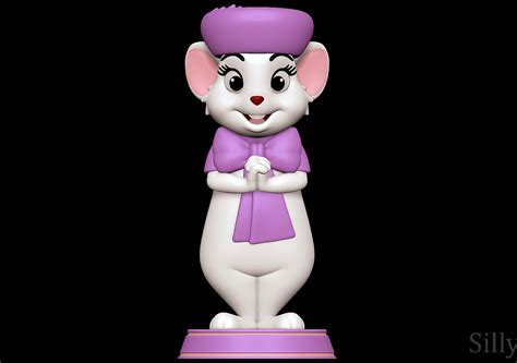 Miss Bianca The Rescuers 3d Print Model Cgtrader