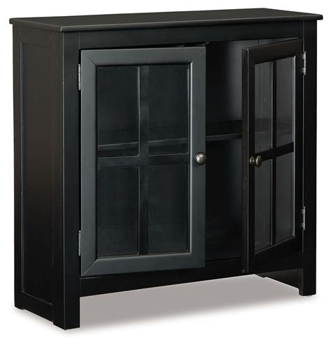 Nalinwood Black Accent Cabinet A4000386 By Signature Design By Ashley