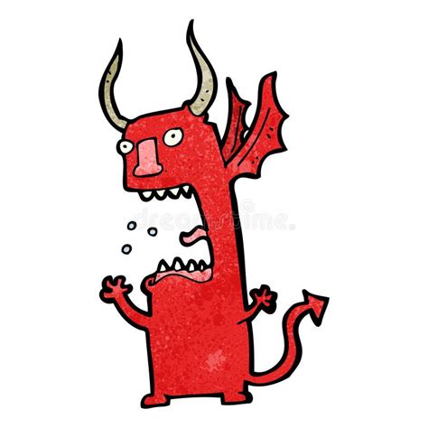 Funny Cartoon Devil Stock Vector Illustration Of Clip 38087952