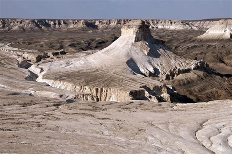Bizarre Chalky Mountains Of Boszhira In Western Kazakhstan · Kazakhstan