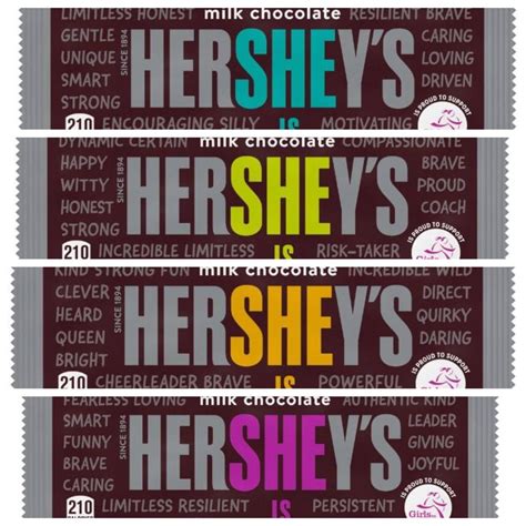 Hersheys ‘she Chocolate Bars Return With New Packaging To Celebrate Women