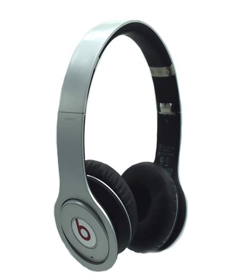 Beats By Dr Dre Solo Hd Wireless On Ear Headphones Silver Baxtros