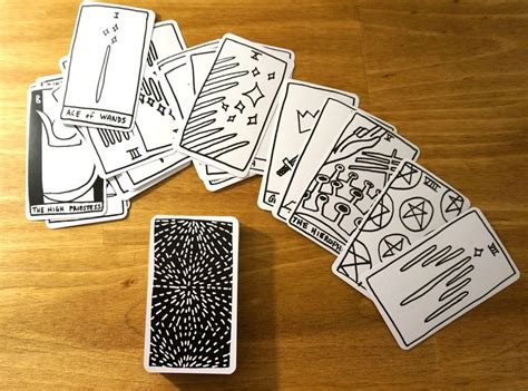 Cups, swords, wands and pentacles. Contemporary Minimal style Tarot Deck | Etsy | Tarot cards ...