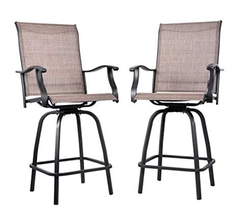 Shop webstaurantstore for fast shipping & wholesale pricing! EMERIT Outdoor Swivel Bar Stools Bar Height Patio Chairs ...