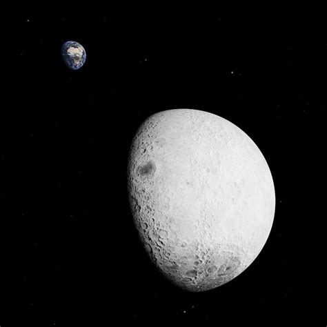 Photorealistic Earth And Moon 3d Model Set 3d Model Cgtrader