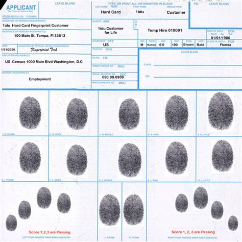 Check spelling or type a new query. FBI FD-258 Electronic Hard Card Fingerprinting - Florida Electronic Fingerprinting Services