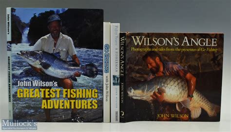 Mullocks Auctions John Wilson Fishing Books To Include Go Fishing