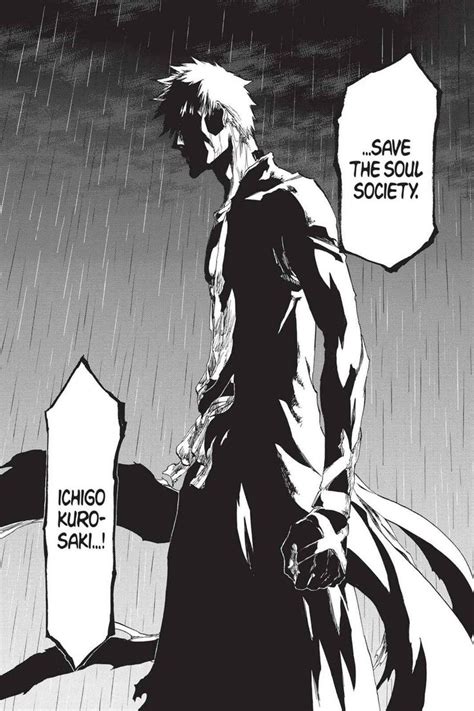 Save The Soul Society Ichigo Kurosaki Bleach Manga Bleach Anime