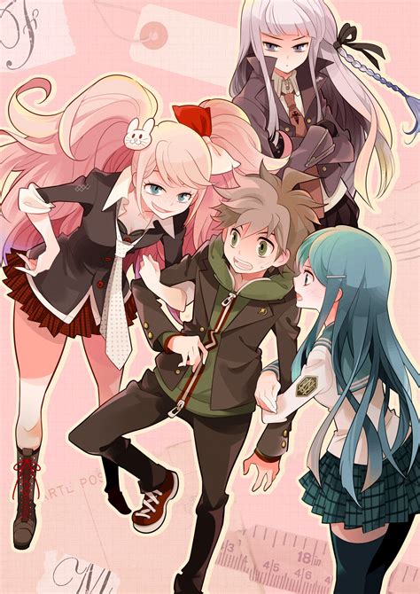 Kirigiri Kyoko Enoshima Junko Naegi Makoto Maizono Sayaka And