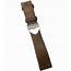 Tudor 22MM Brown Leather Strap With Deployment Clasp  Millenary Watches