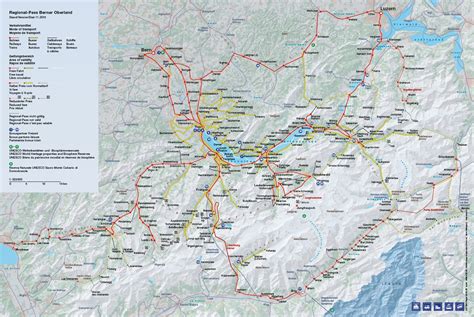Swiss Rails Map