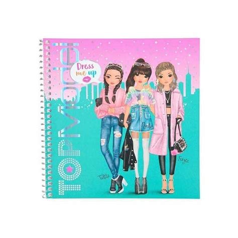 Of ze nu gezellig thuis zijn, op een vliegveld princess mimi stickerboek dress me up meisjes 17 cm papier. Top 10 Top Model Stickerbuch - Zeichenblöcke ...