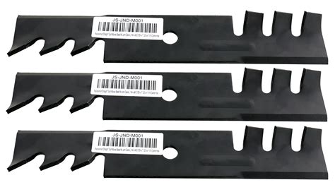 3 Toothed Gator Mulching Mower Blades Fit Toro Grandstand 108 4081 03