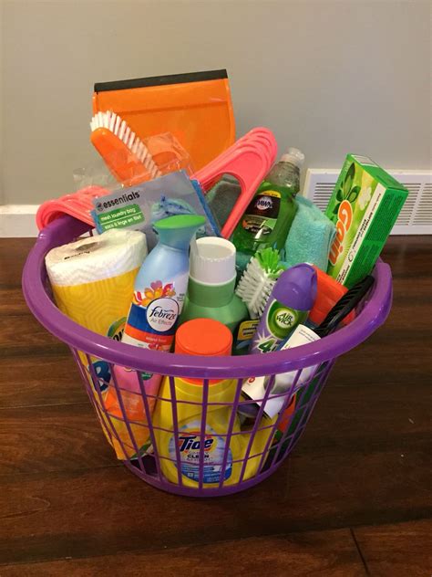 With a variety of sweet and salty goodies, it's the perfect gift to keep the student in your life fed and focused before a big test. Graduation creative cleaning/laundry basket gift. Great ...