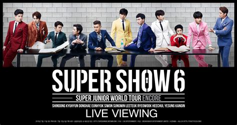 It will start airing on january 26, 2018 every friday at 11:00 pm (kst) on xtvn. SUPER JUNIOR WORLD TOUR "SUPER SHOW 6 ENCORE"ライブ・ビューイング開催 ...