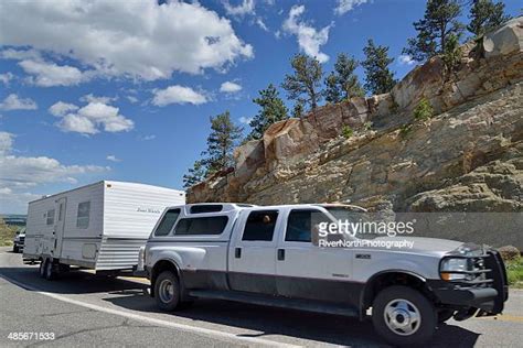 Truck Pulling Camper Photos And Premium High Res Pictures Getty Images